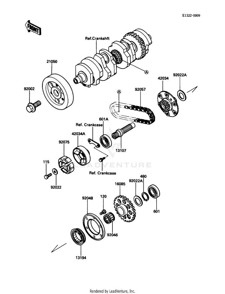 Secondary Shaft Schematic