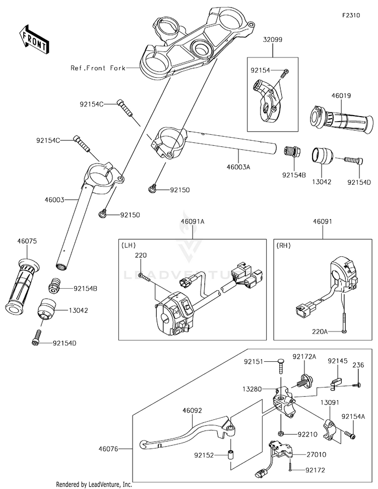 Handlebar Schematic