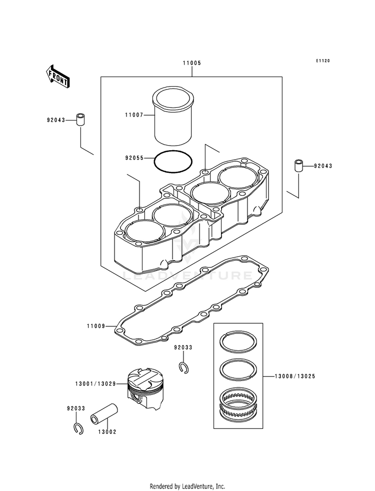 Cylinder/Piston(S) Schematic