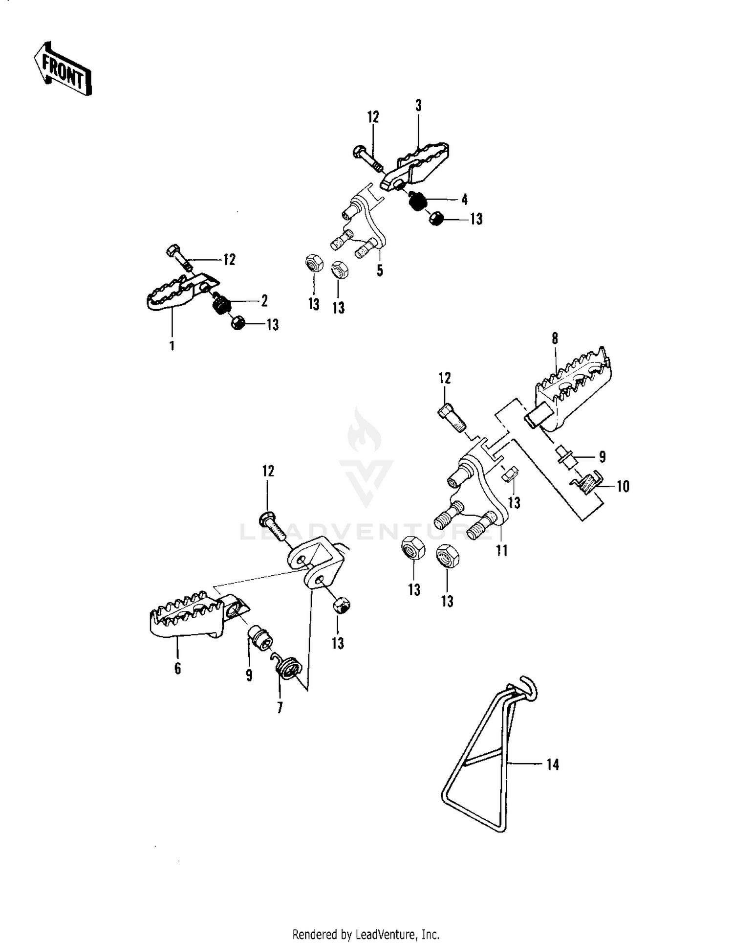 FOOTRESTS/STAND