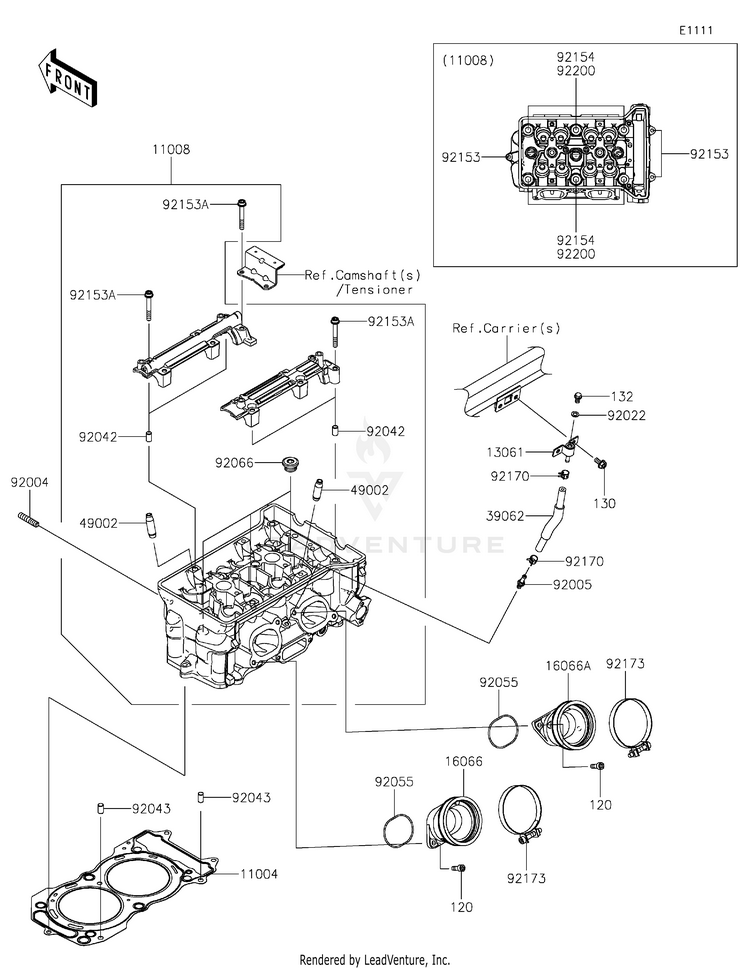 Cylinder Head Schematic