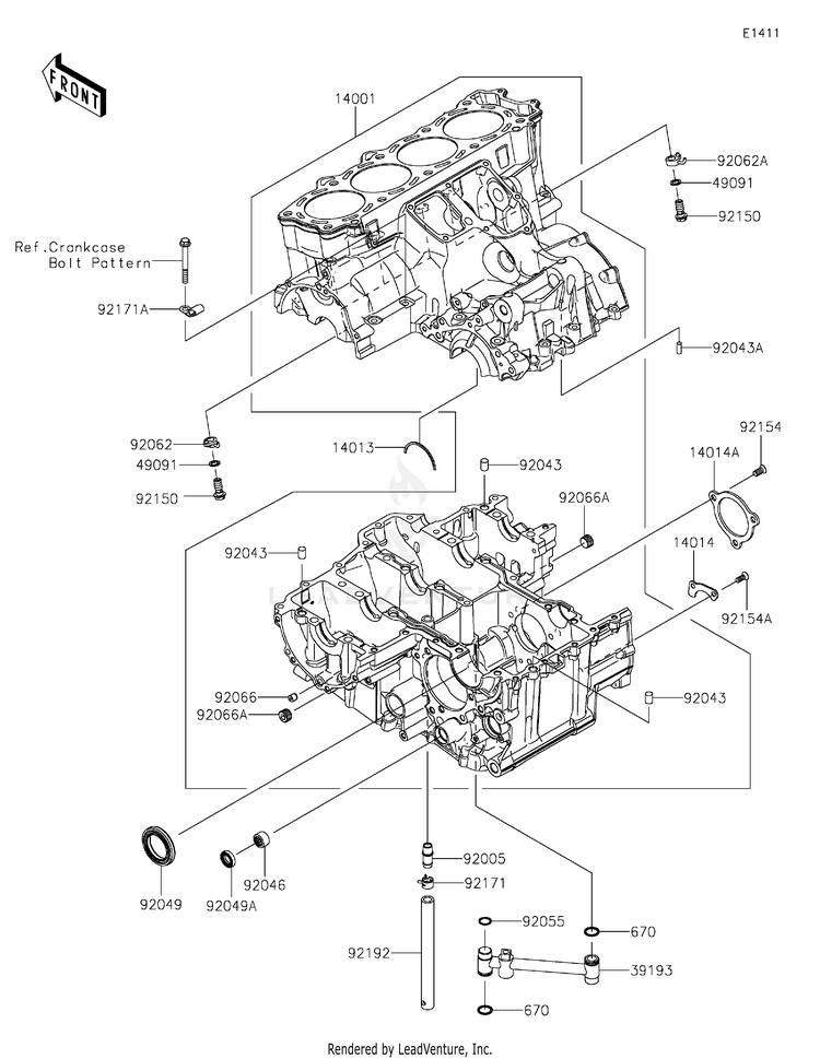 Crankcase Schematic