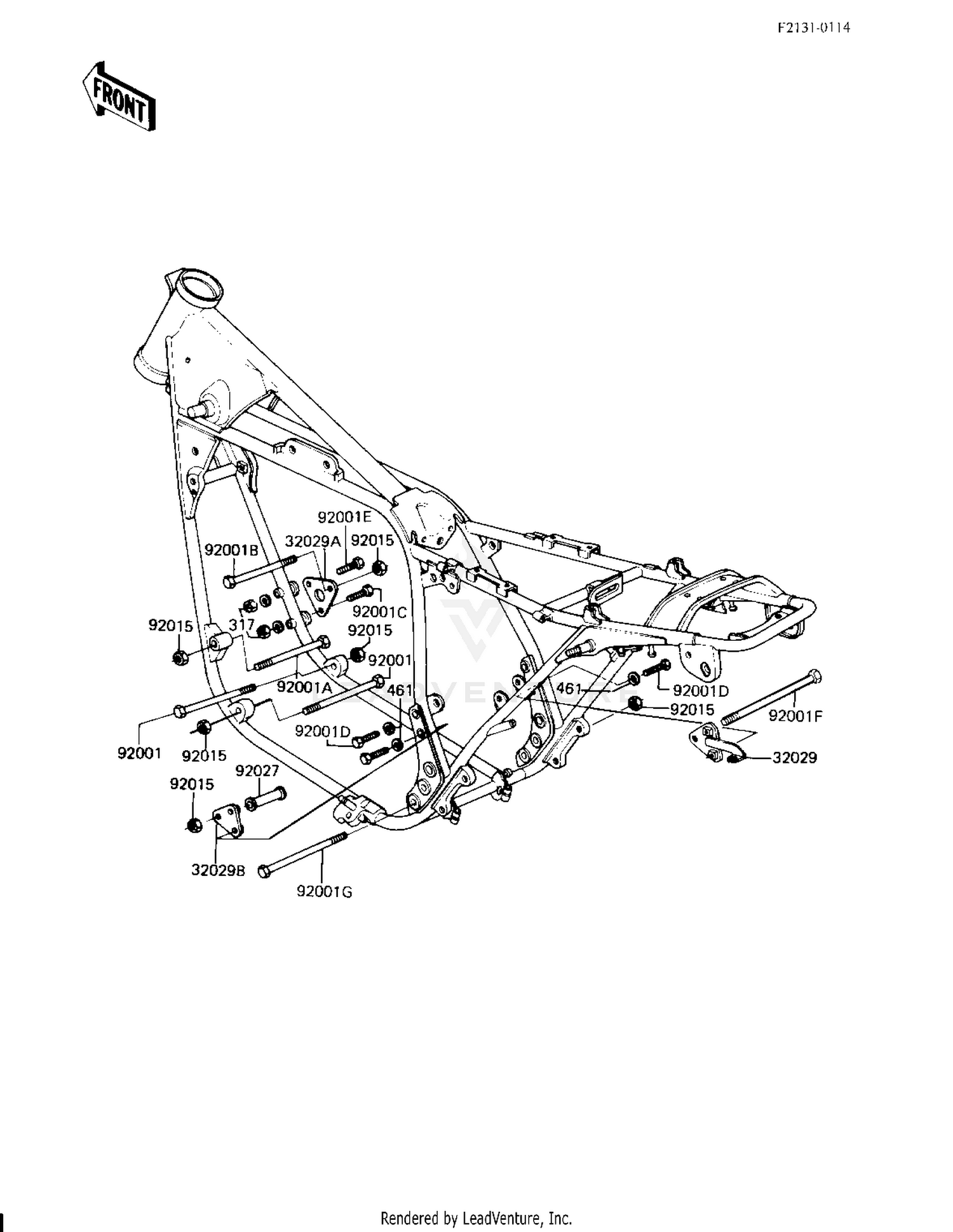 FRAME FITTINGS ('83 H3)