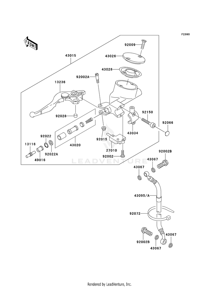 Clutch Master Cylinder Schematic