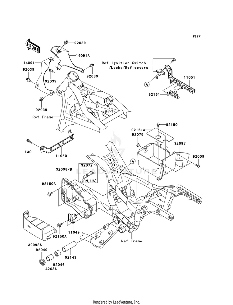 Frame Fittings Schematic