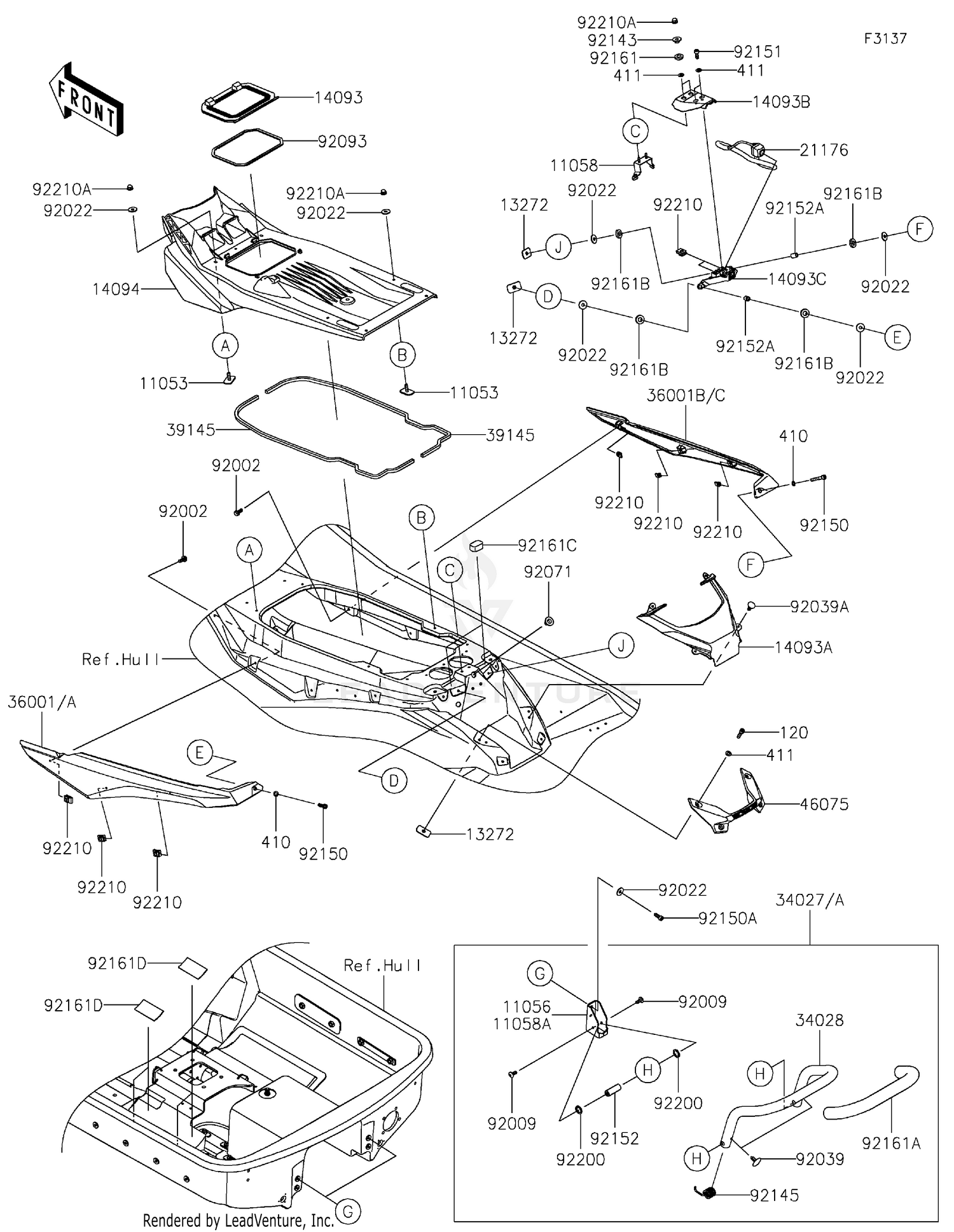 Hull Rear Fittings