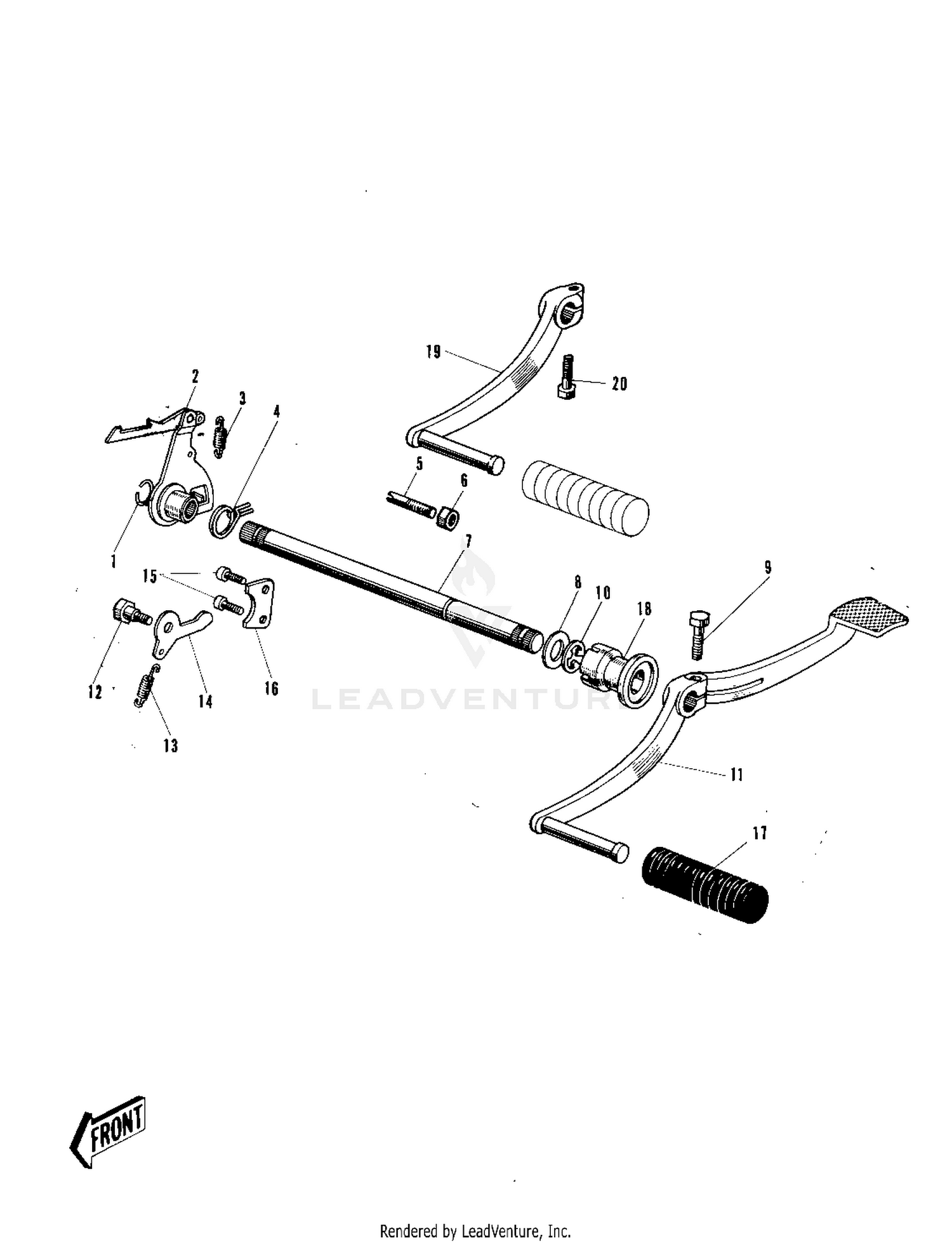 GEAR CHANGE MECHANISM