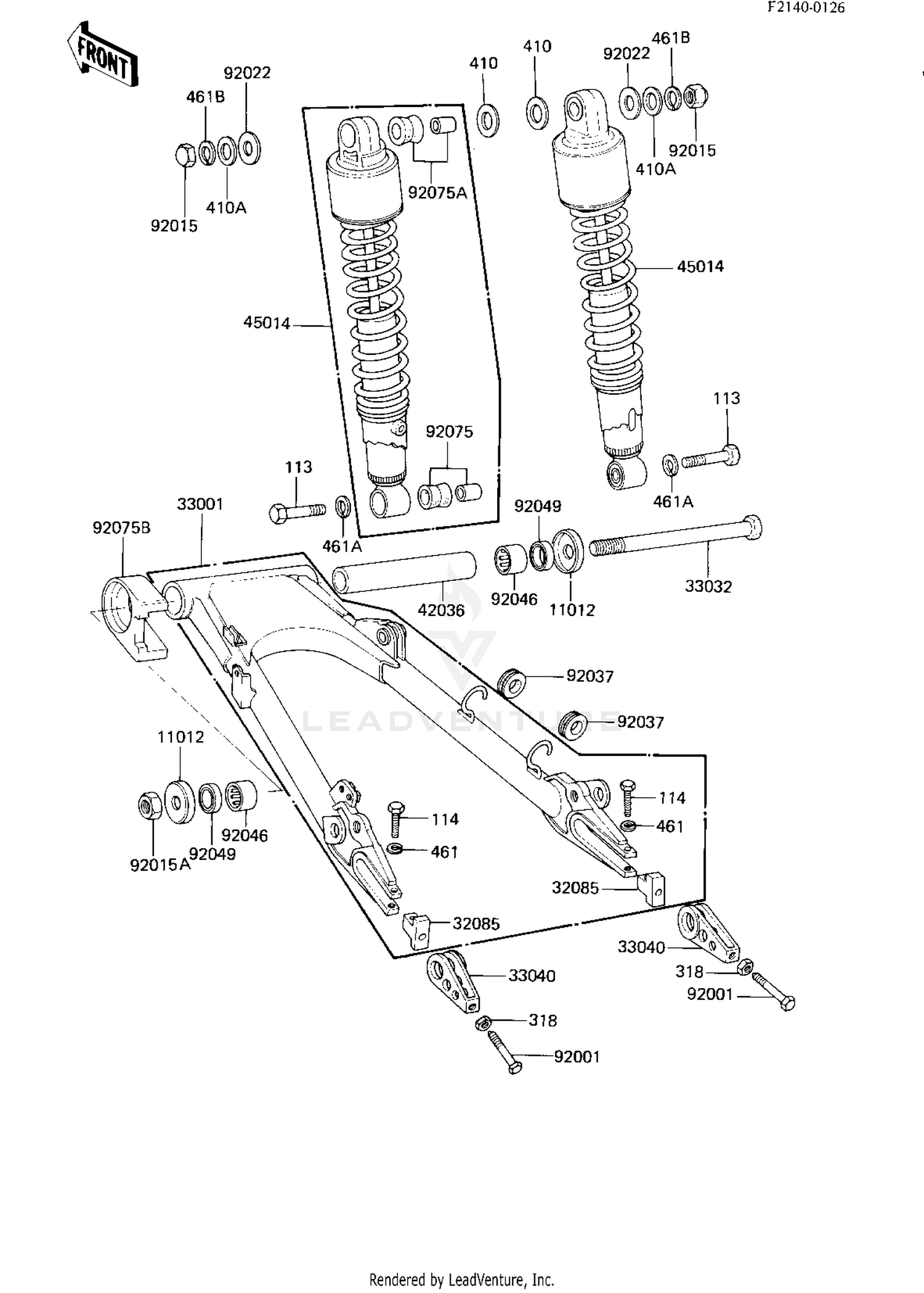 SWING ARM/SHOCK ABSORBERS