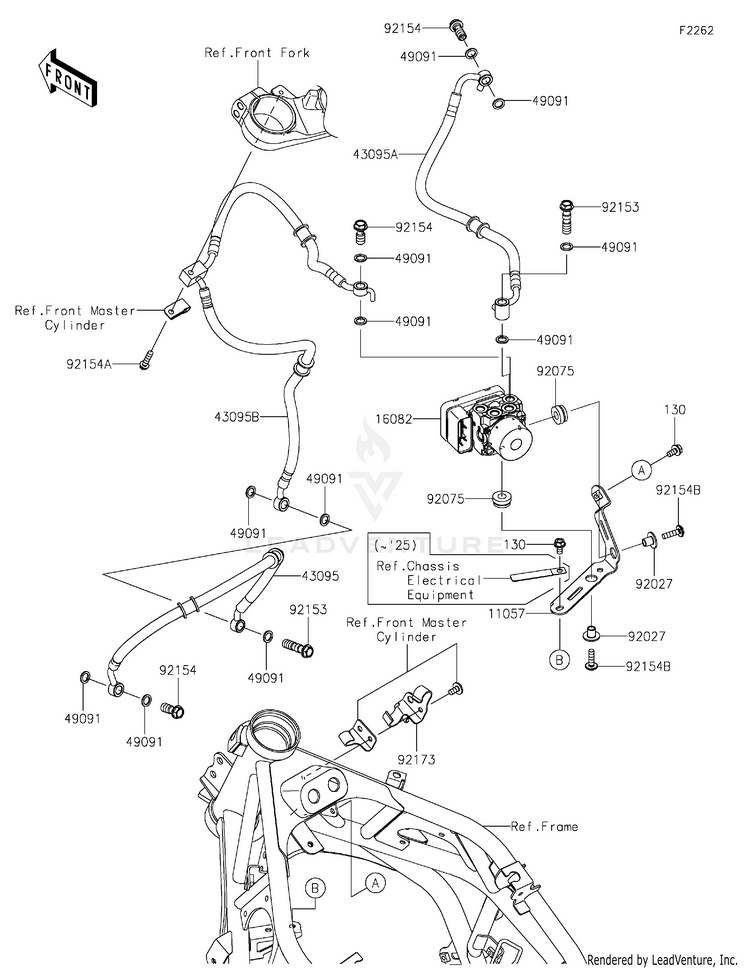 Brake Piping Schematic