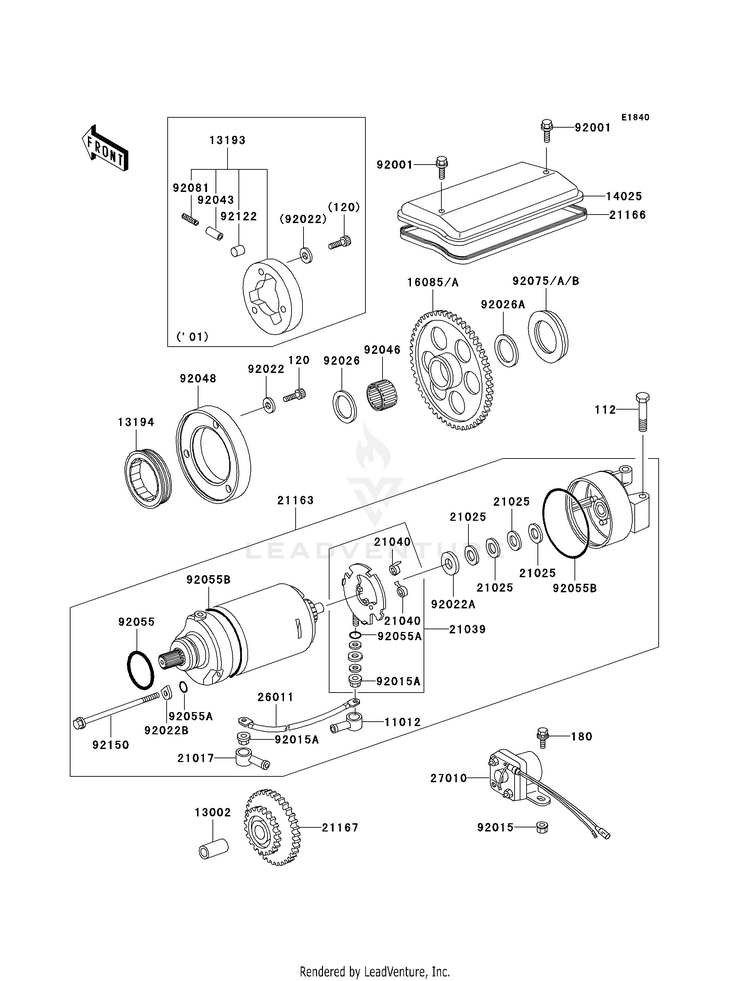 Starter Motor Schematic