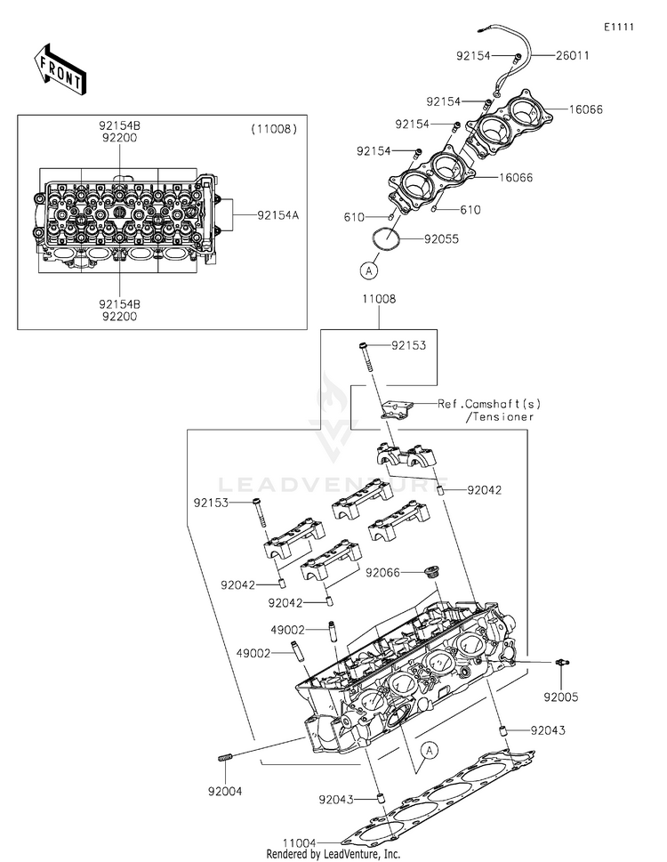 Cylinder Head Schematic