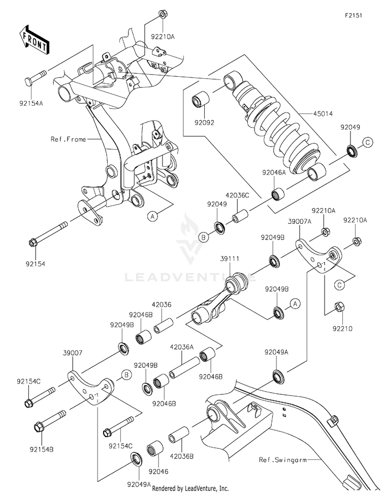 Suspension/Shock Absorber Schematic