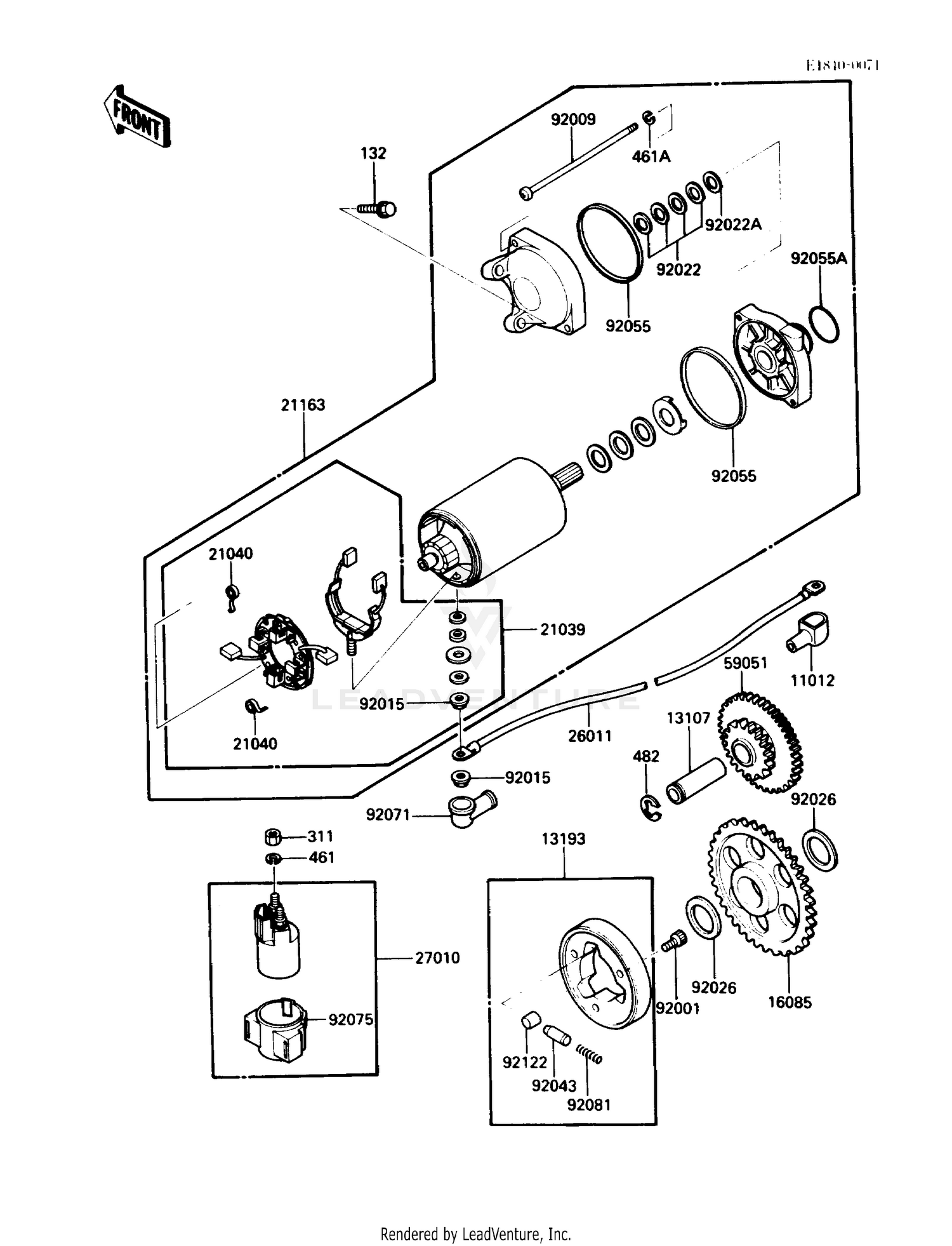 STARTER MOTOR