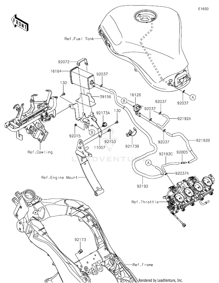 Fuel Evaporative System(Ca) Schematic