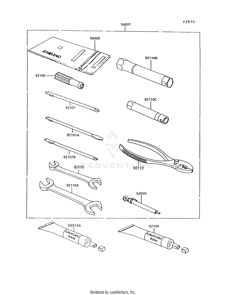 Owner's Tools Schematic