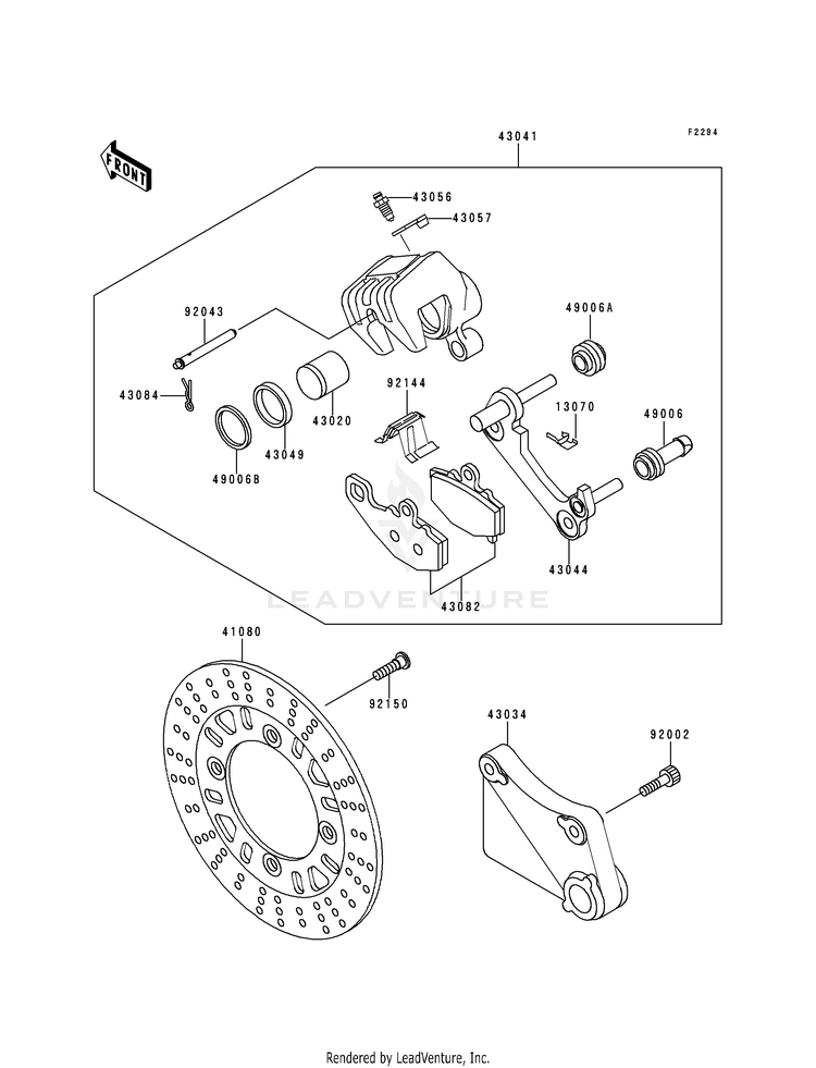 Rear Brake Schematic