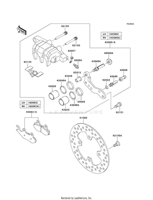 Front Brake (fcf-fdf) Schematic