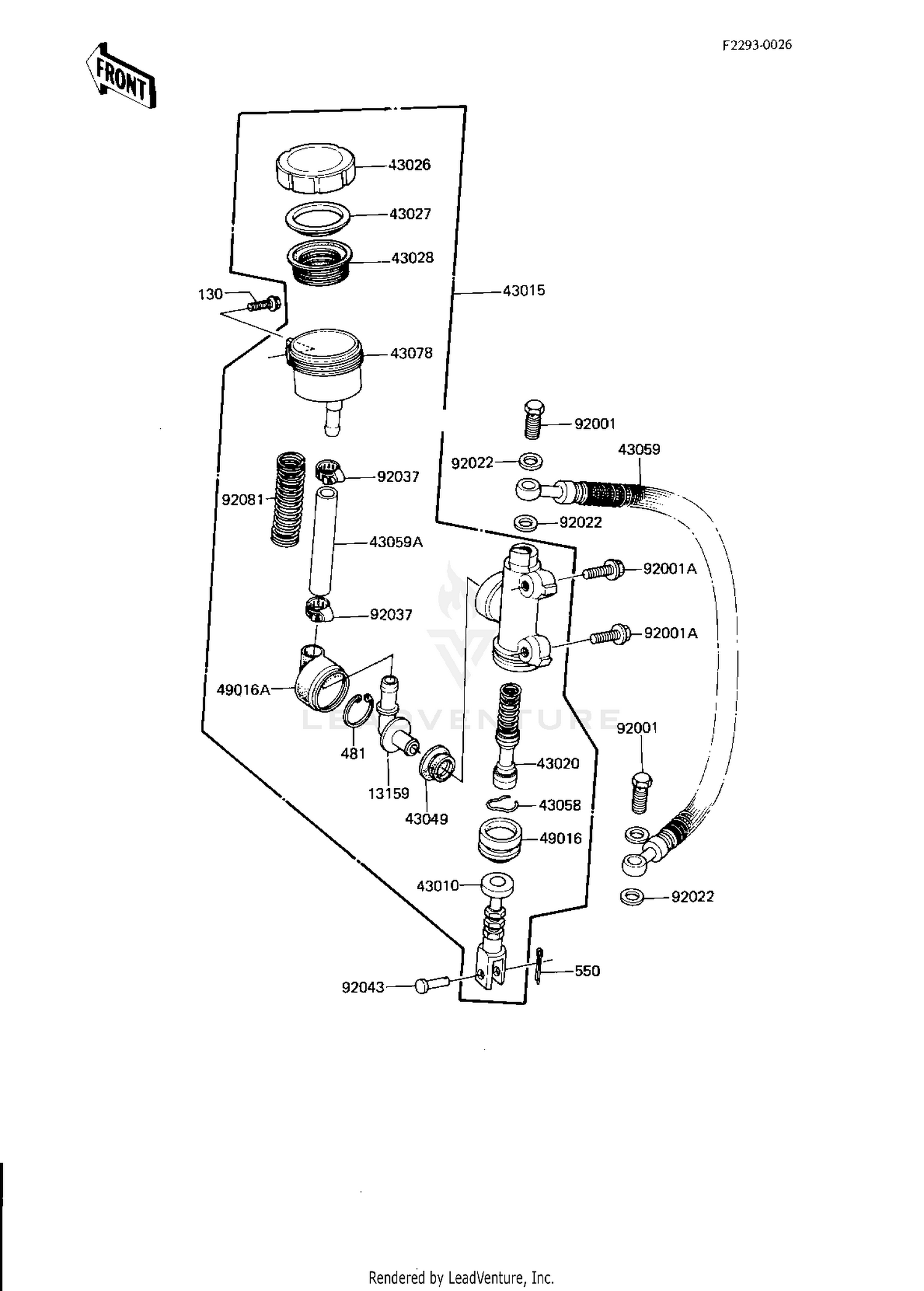 REAR MASTER CYLINDER