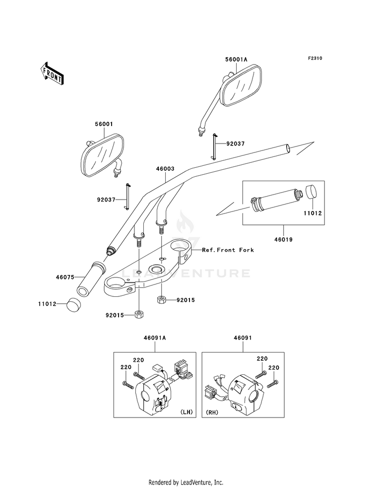 Handlebar Schematic