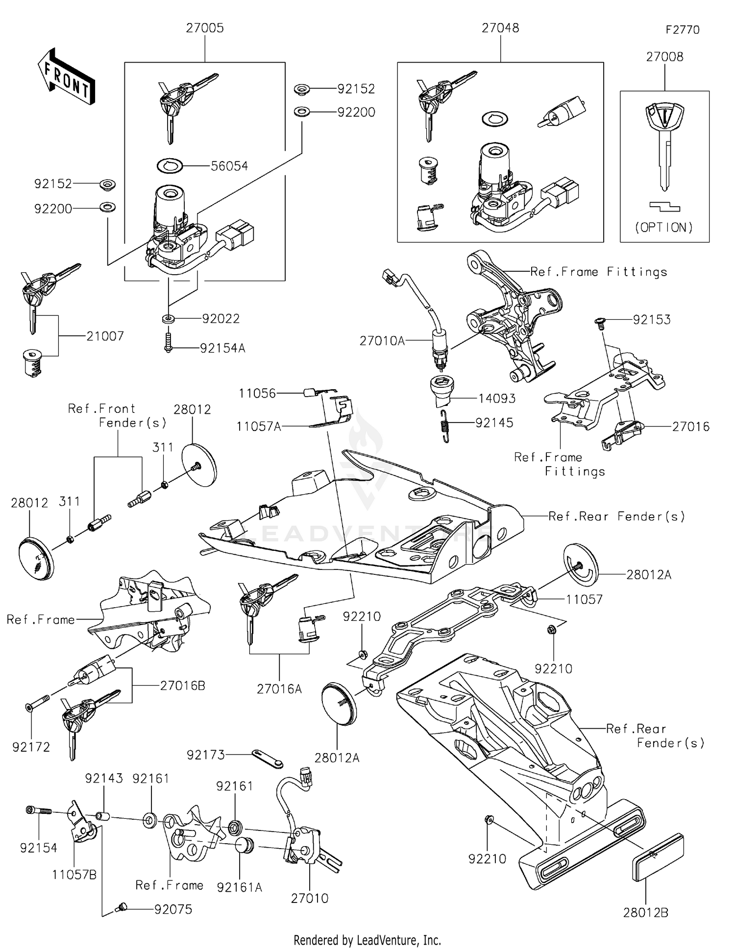 Ignition Switch/Locks/Reflectors