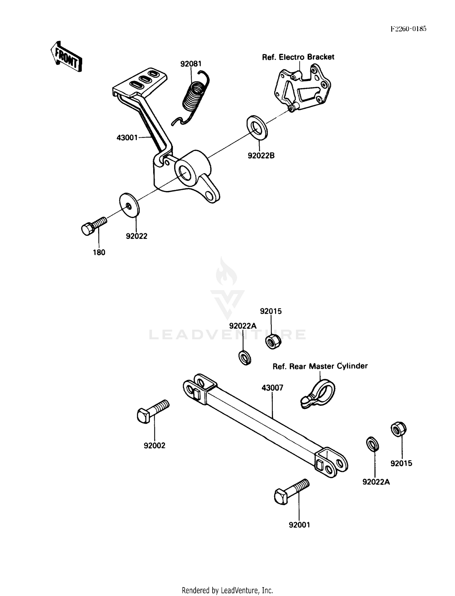 BRAKE PEDAL/TORQUE LINK