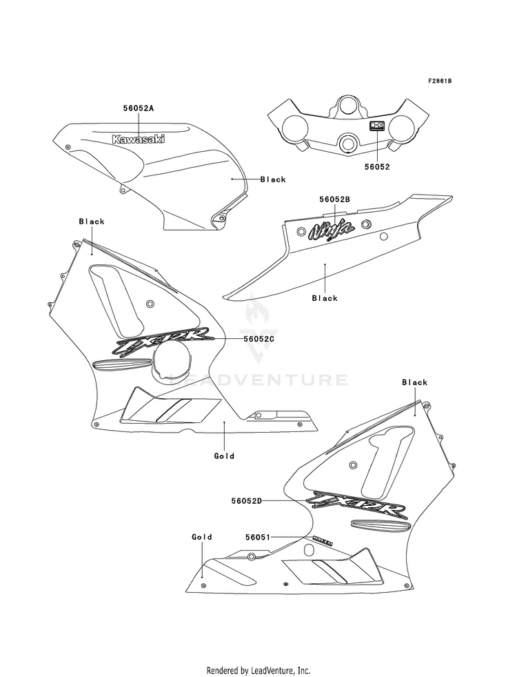Decals (Black)(B1) Schematic