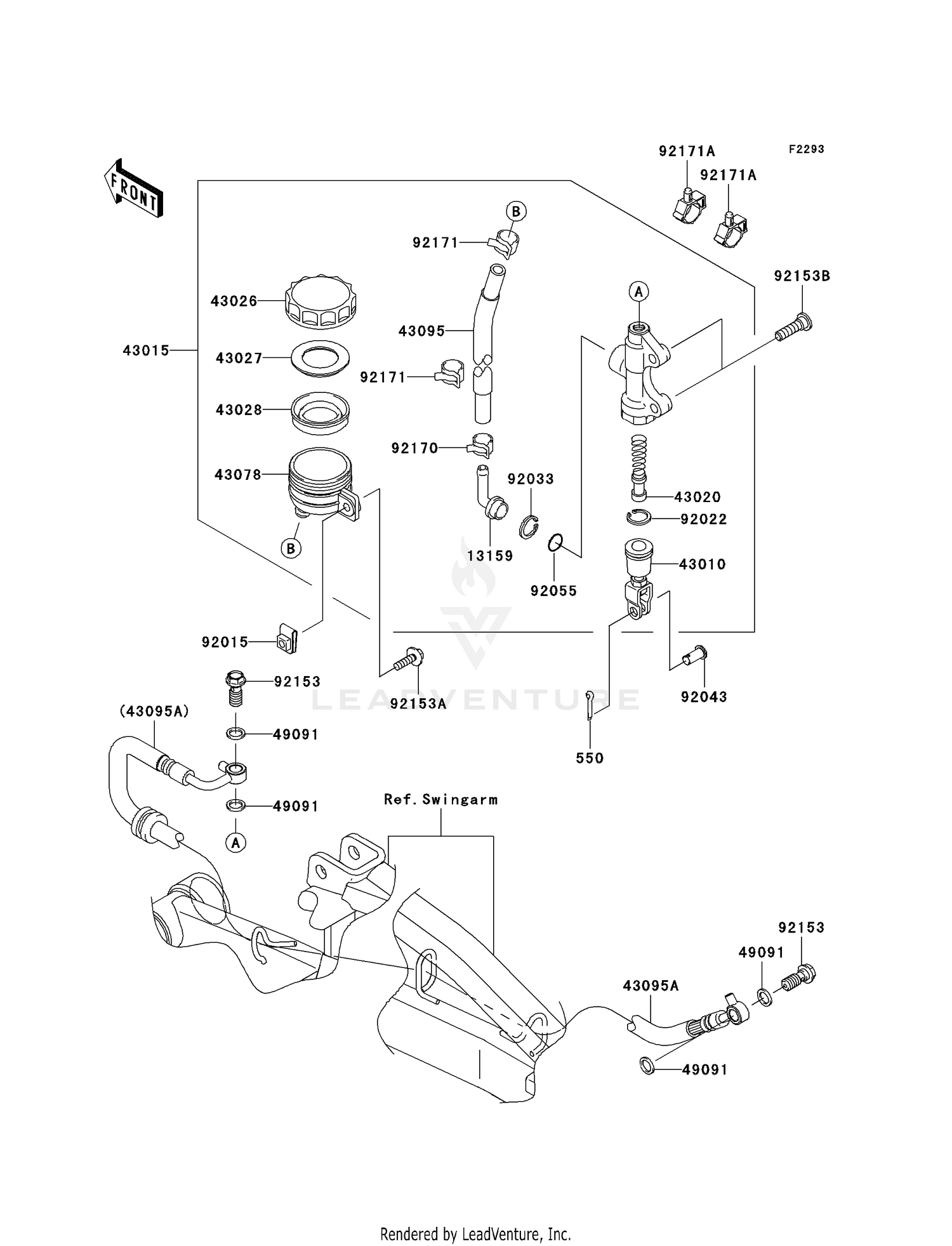 REAR MASTER CYLINDER