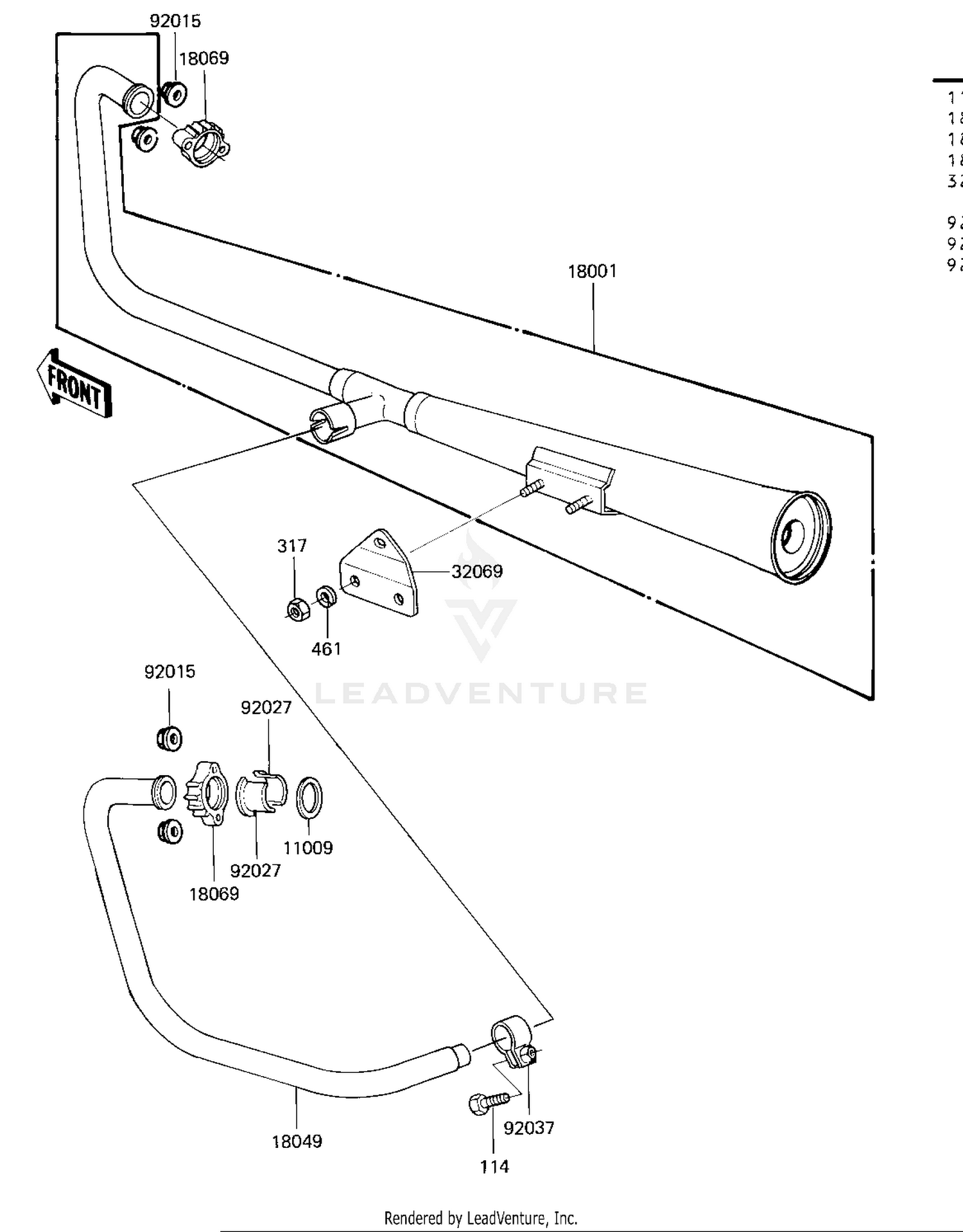 MUFFLER ('81 B2)