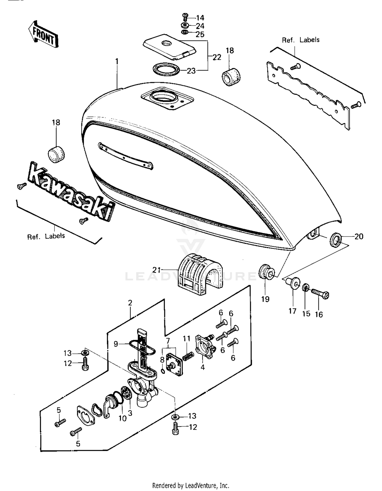 FUEL TANK ('80 A1)