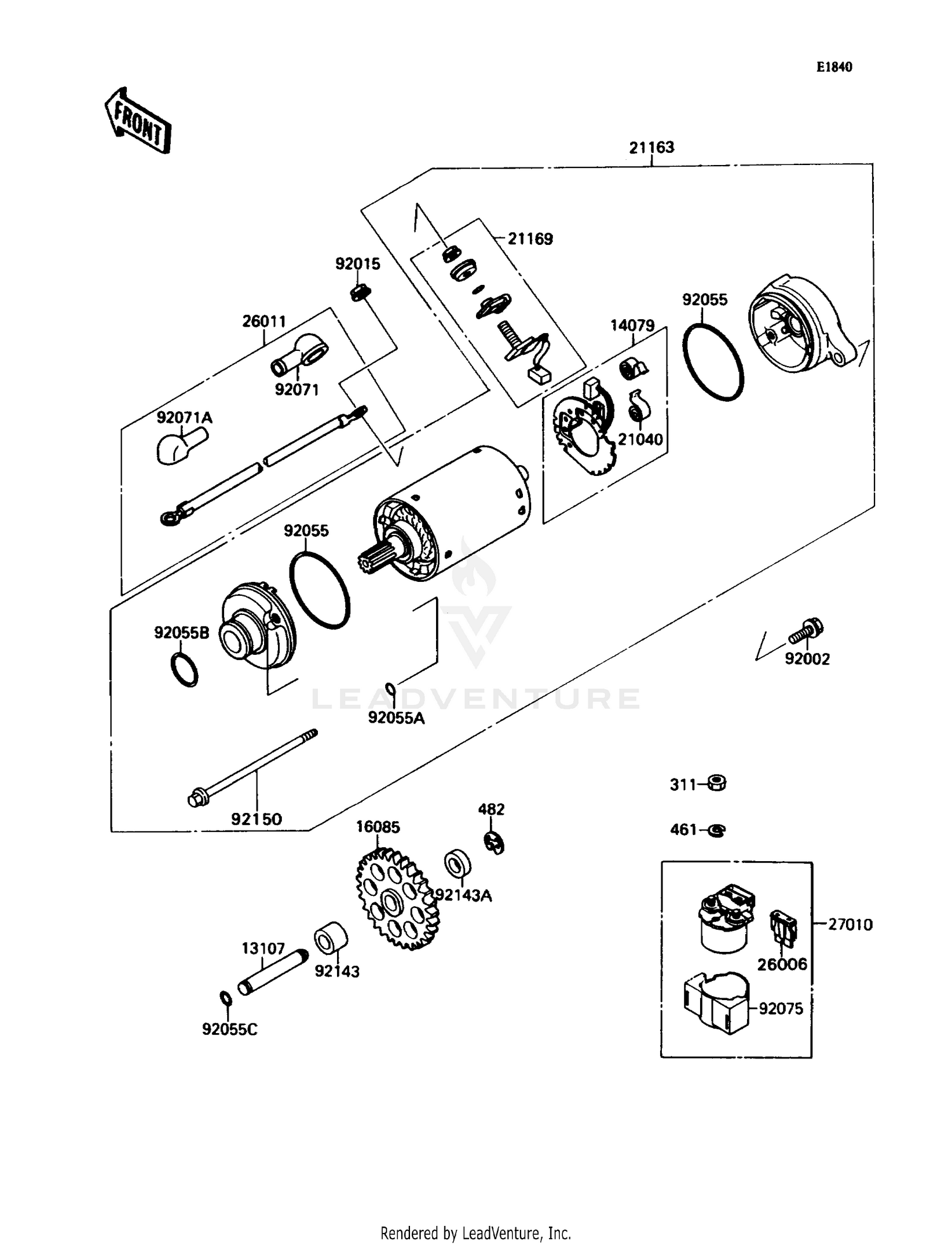 STARTER MOTOR