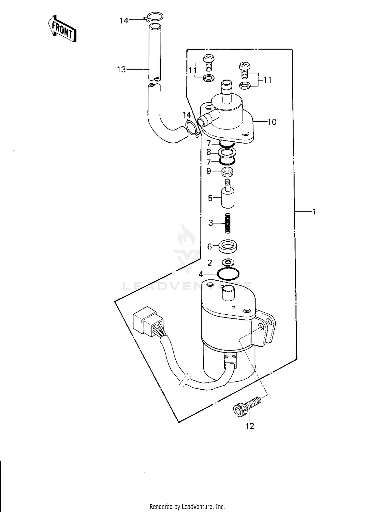 FUEL SOLENOID-VALVE