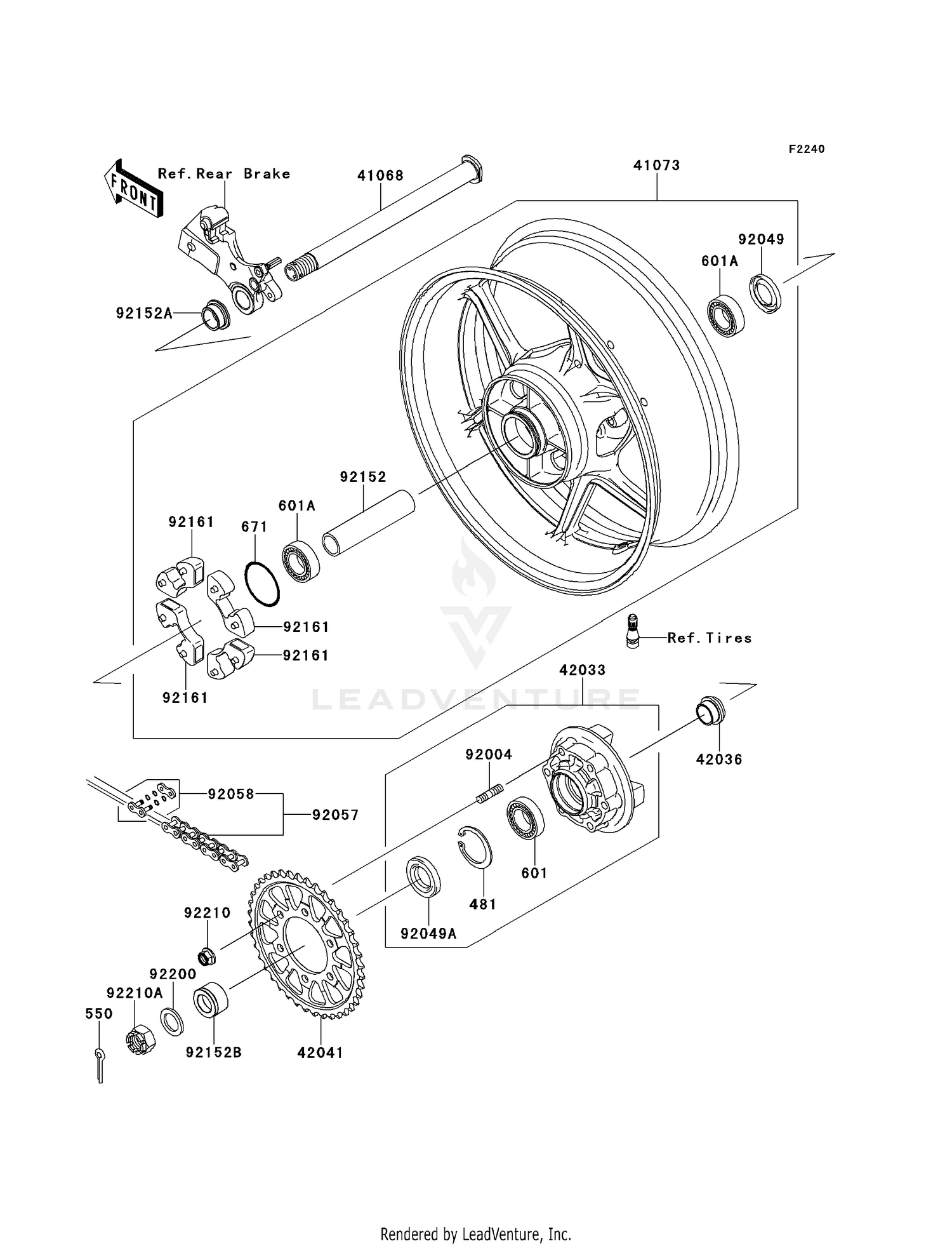 REAR HUB