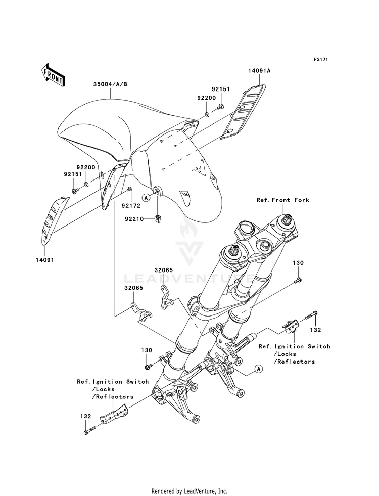 Front Fender(S) Schematic