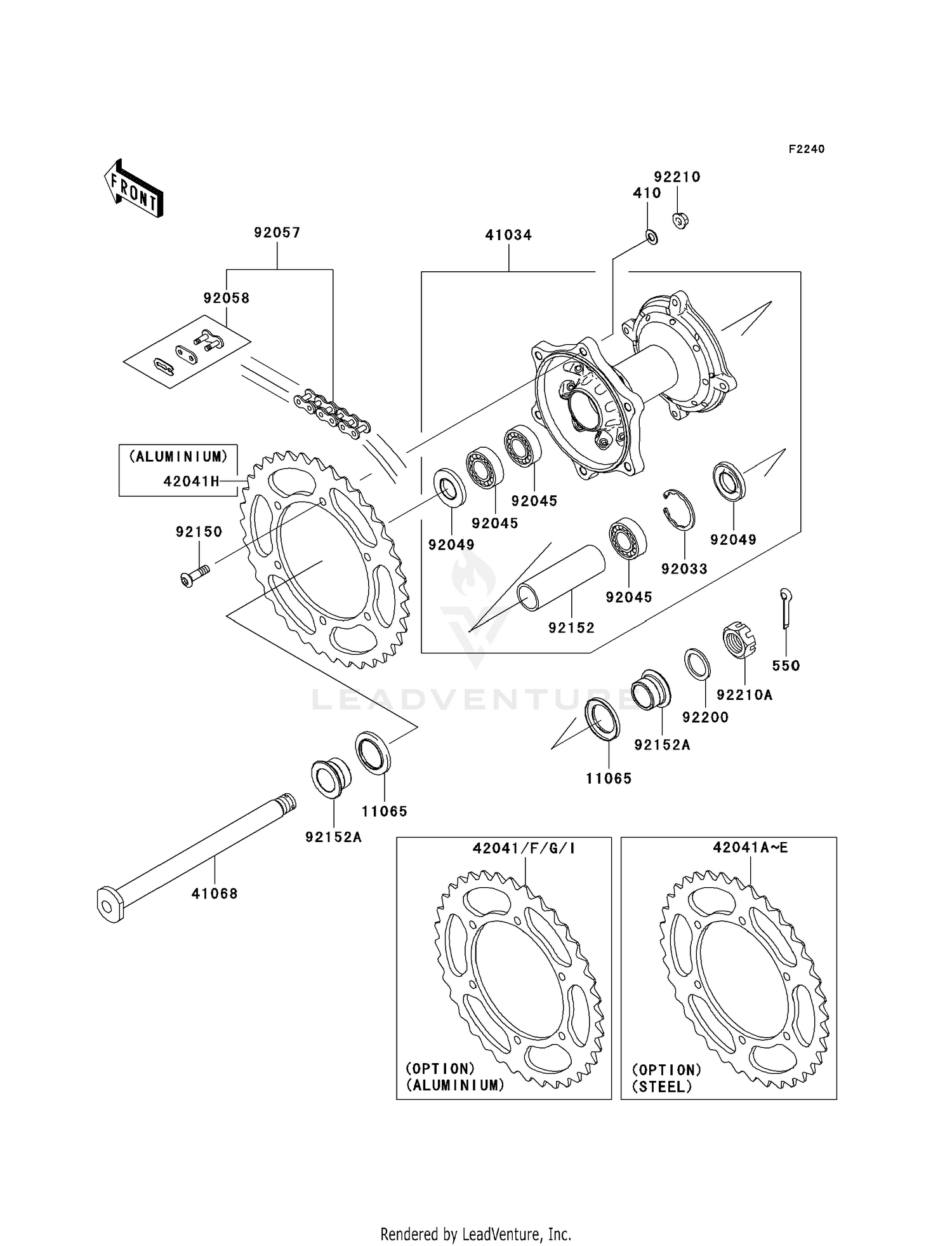 REAR HUB