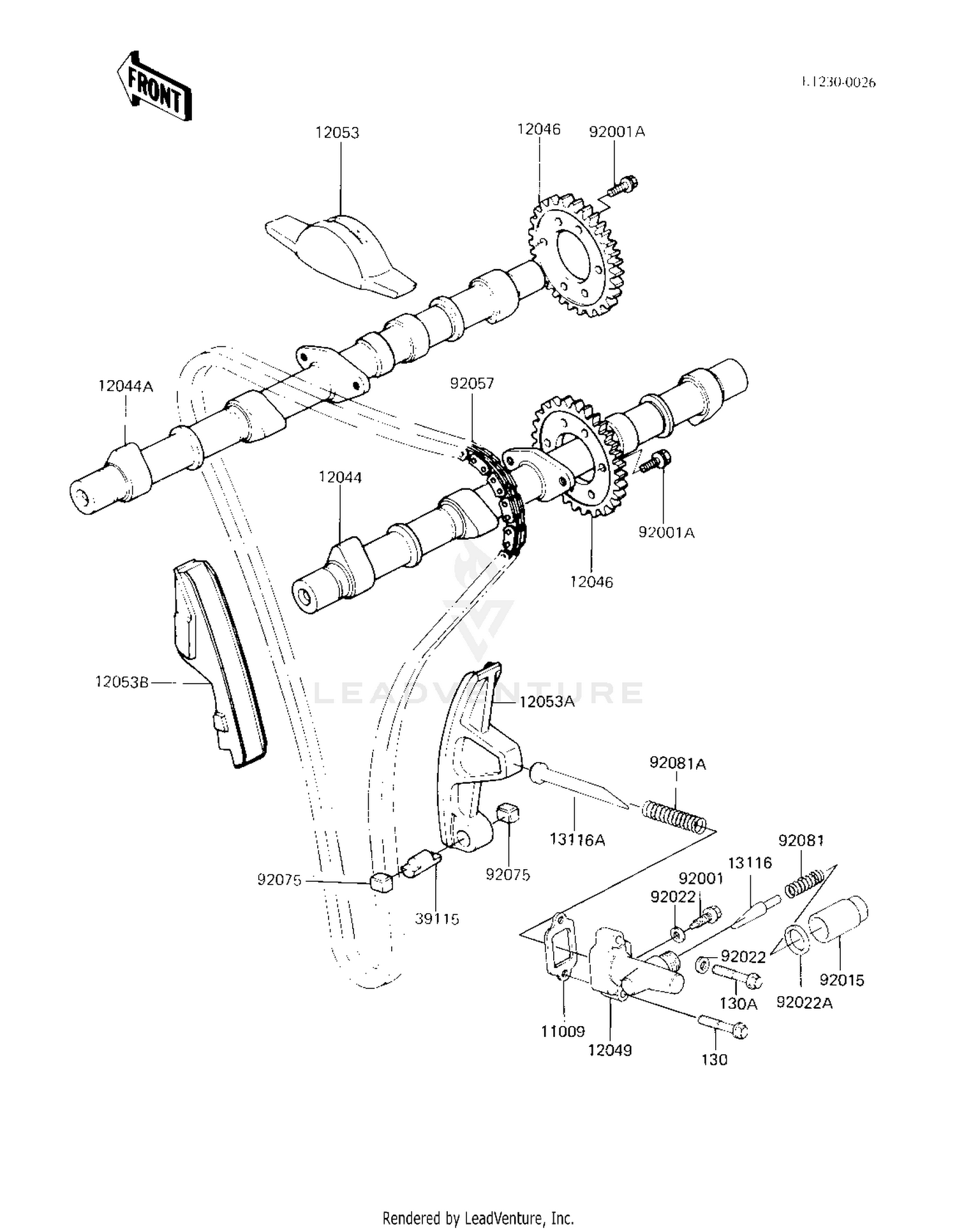 CAMSHAFTS/CHAIN/TENSIONER