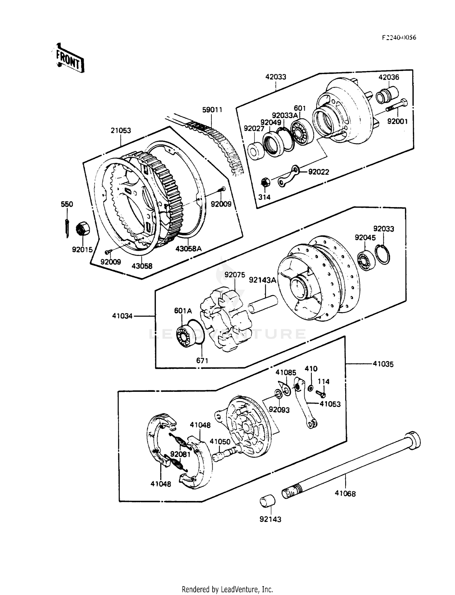 REAR WHEEL/CHAIN