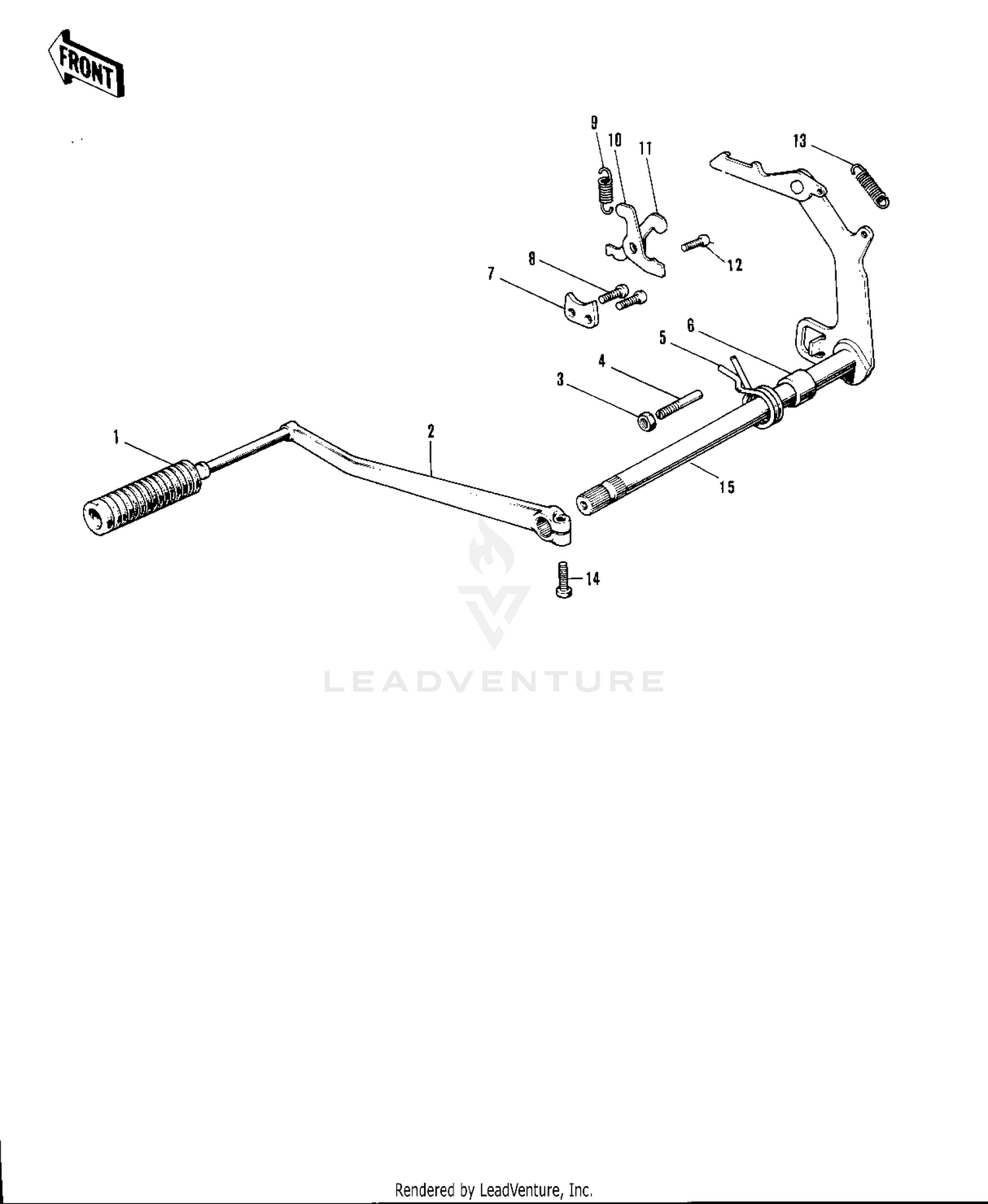 GEAR CHANGE MECHANISM