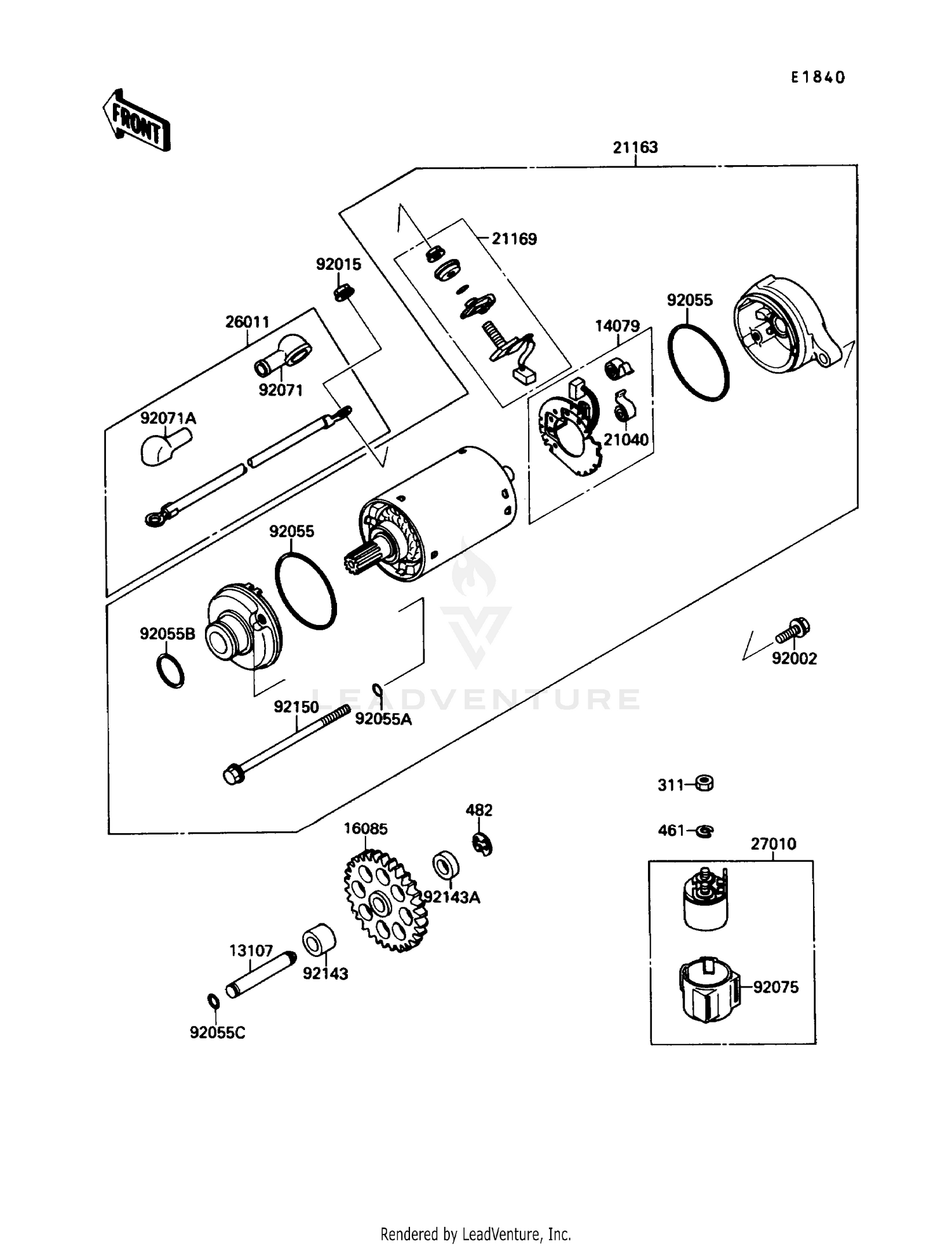 STARTER MOTOR