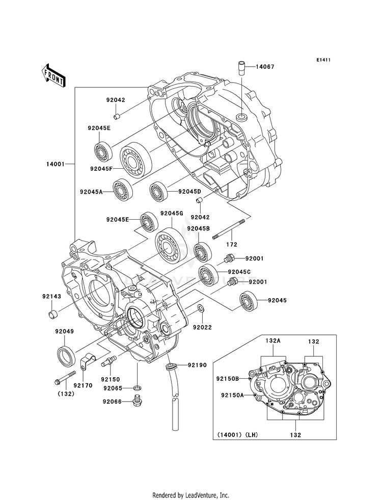 Crankcase Schematic