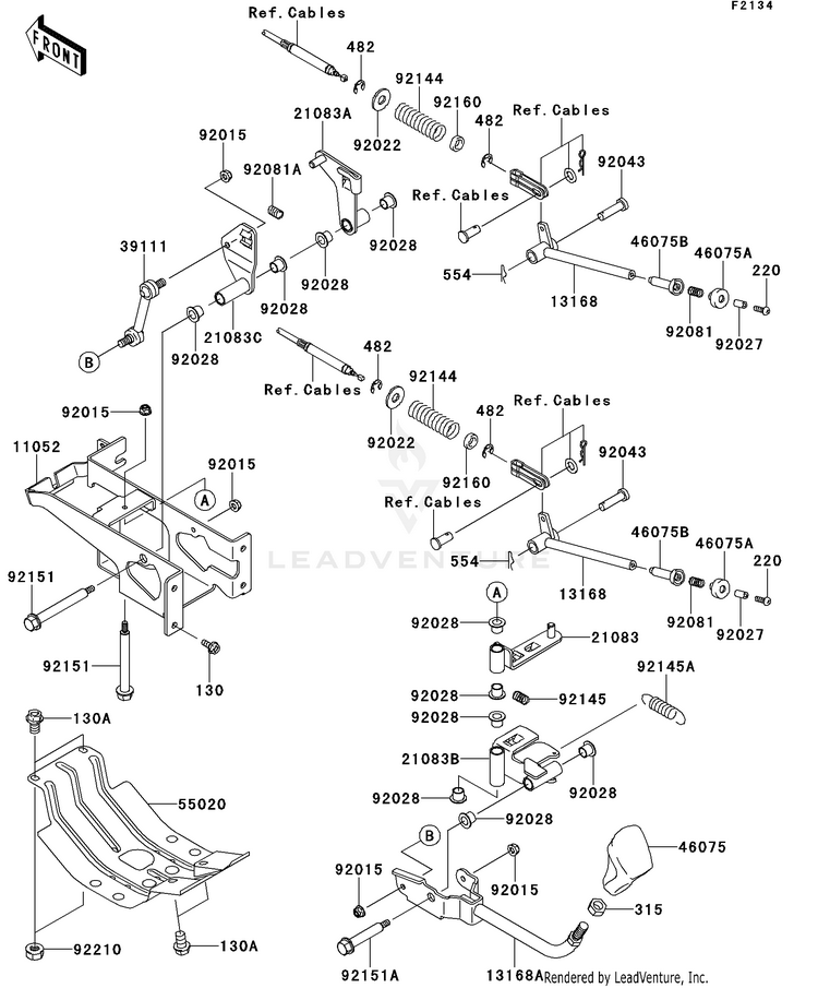 Shift Lever(S) Schematic
