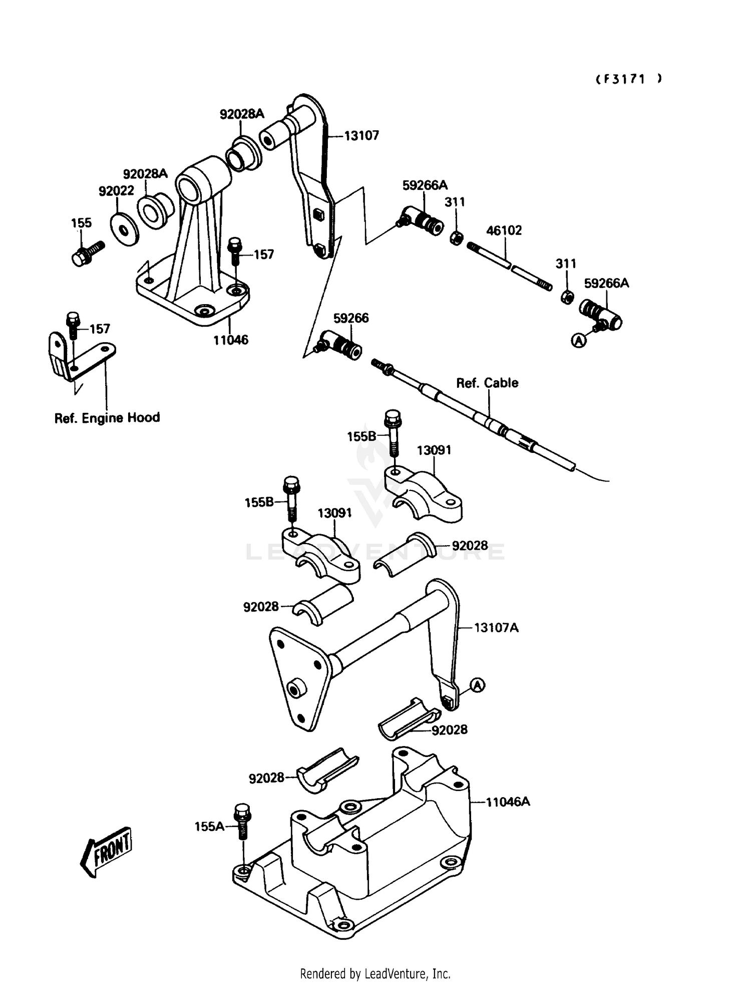 HANDLE POLE (STEERING)