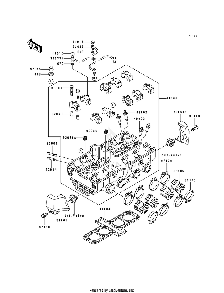 Cylinder Head Schematic