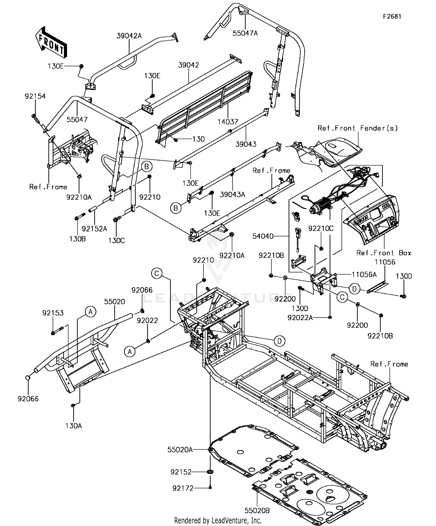 Guards/Cab Frame