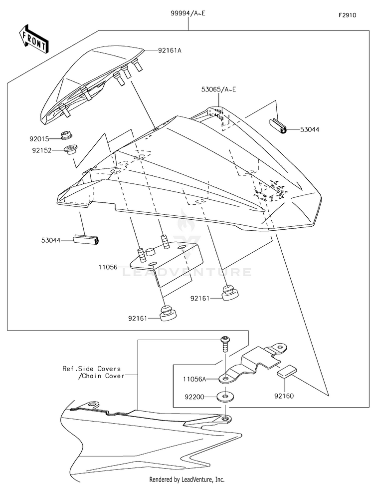 Accessory(Single Seat Cover)(Bgf-Bhfa) Schematic