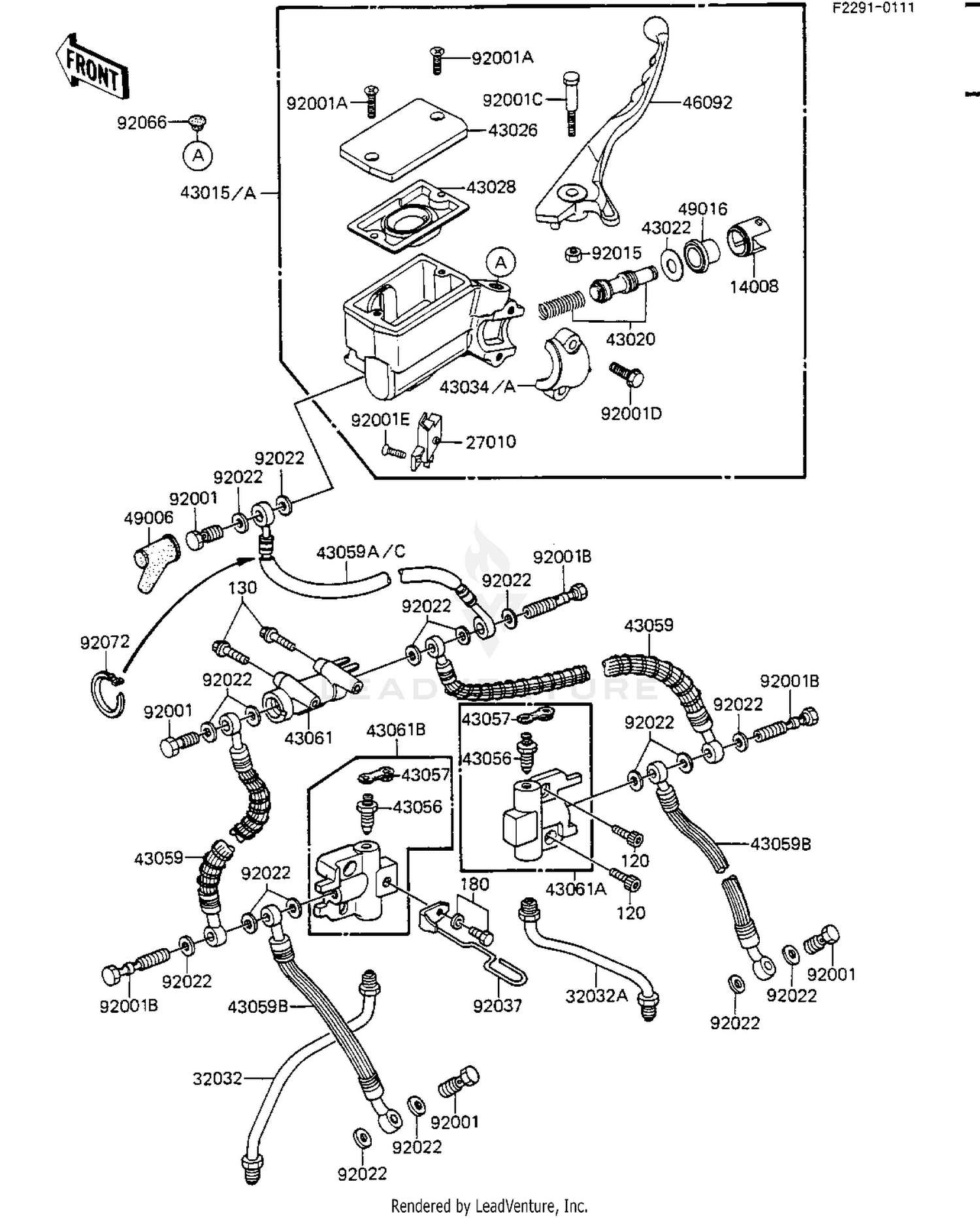 FRONT MASTER CYLINDER
