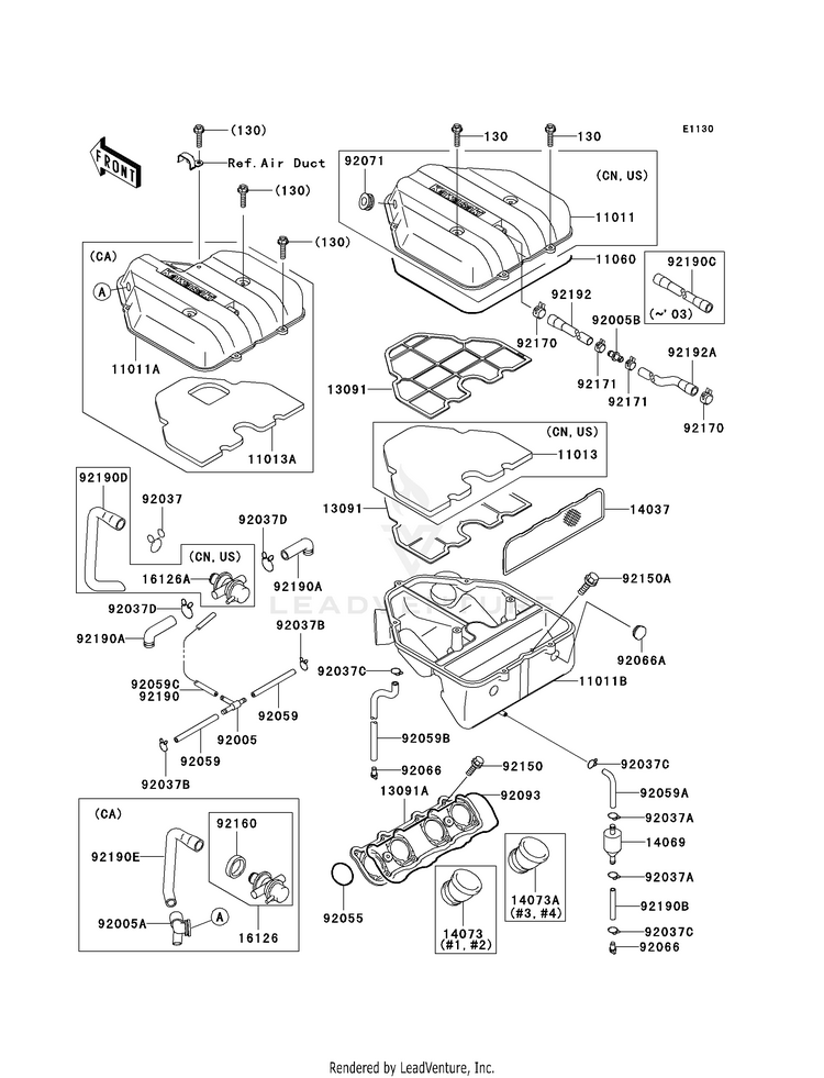 Air Cleaner Schematic
