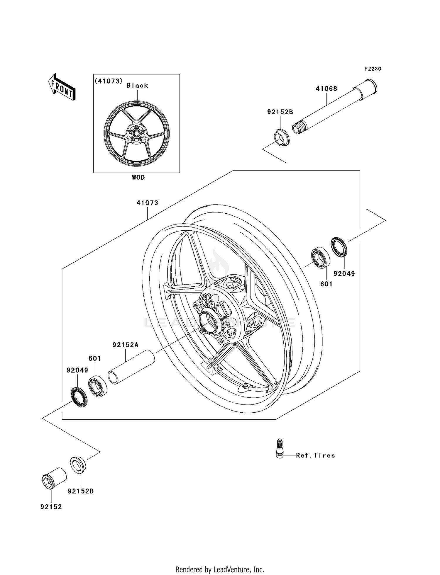 FRONT WHEEL