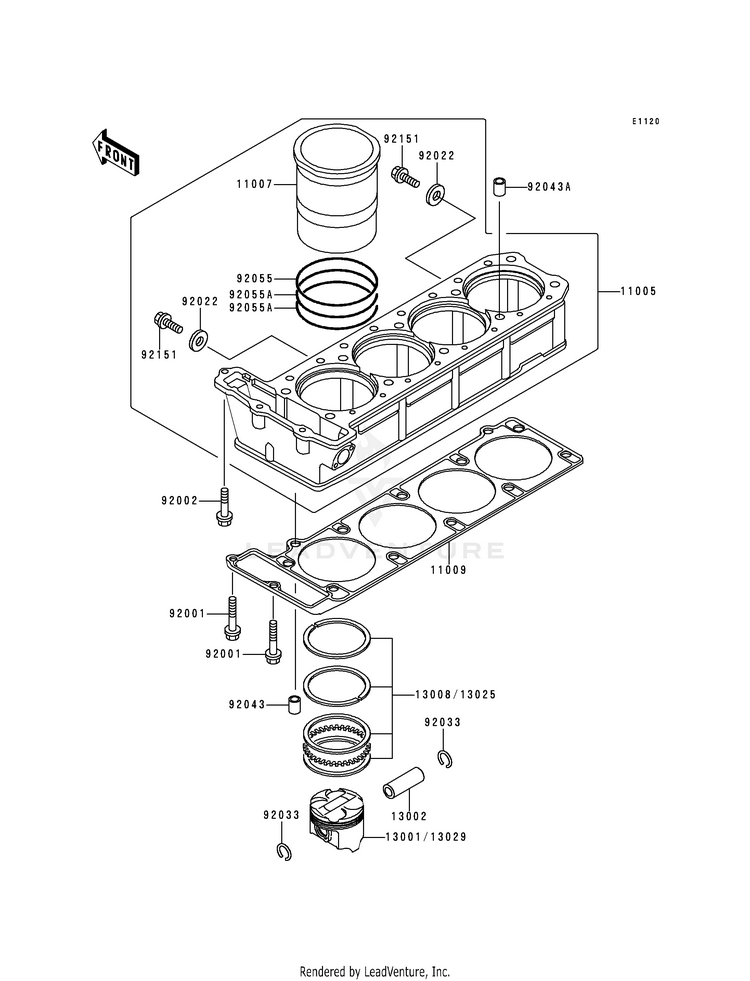 Cylinder/Piston(S) Schematic