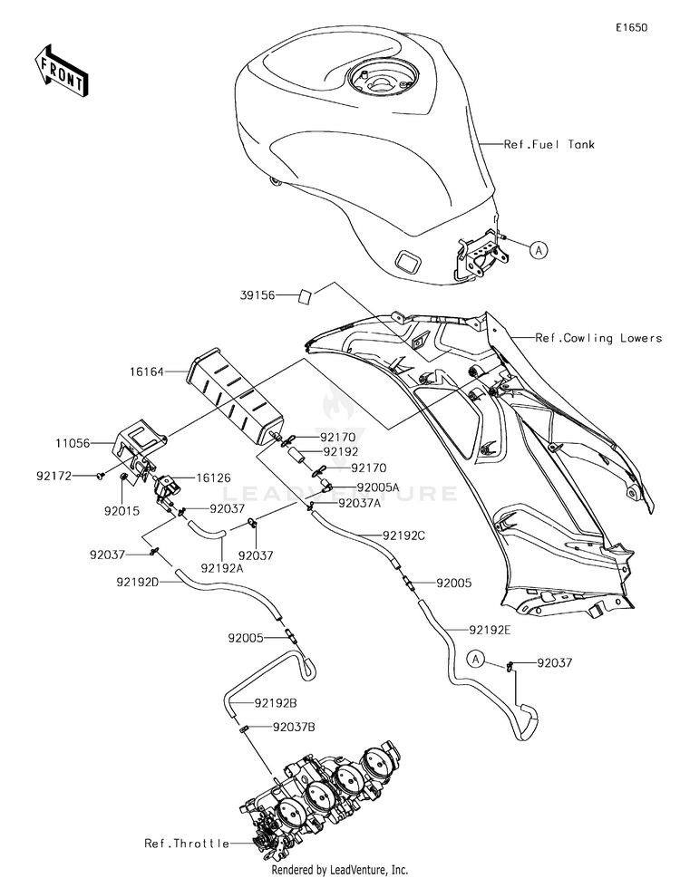 Fuel Evaporative System(Ca) Schematic
