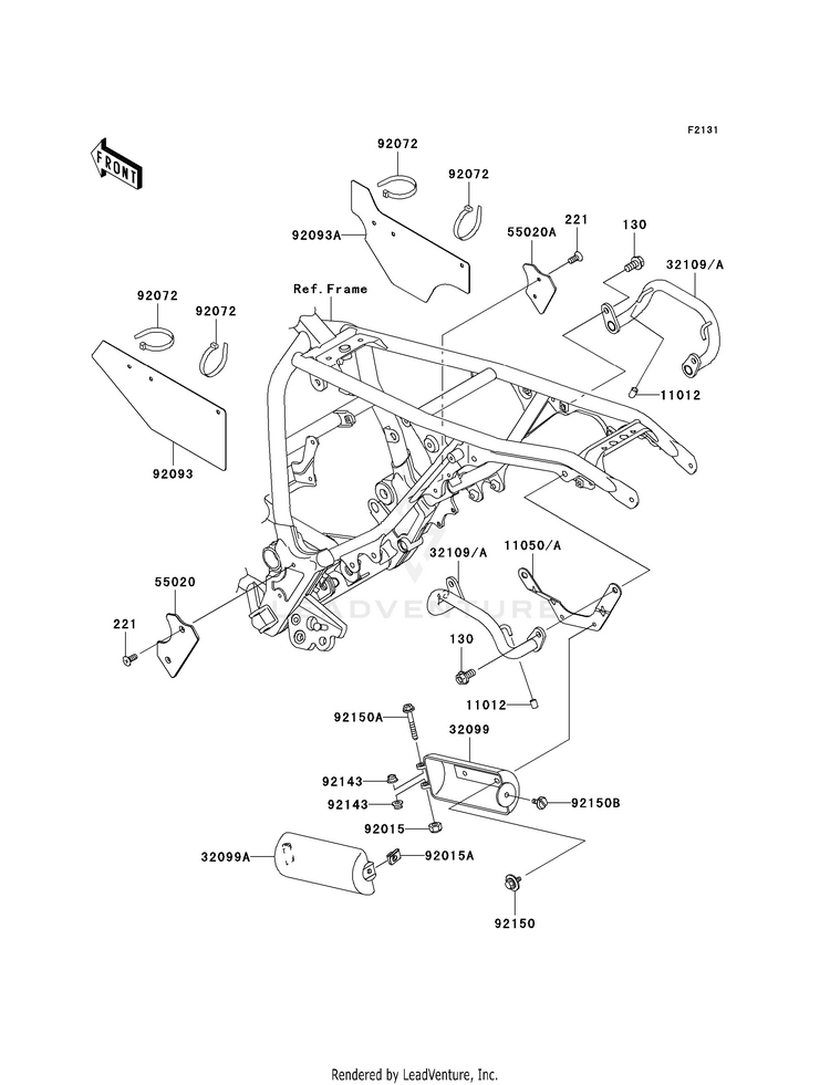 Frame Fittings Schematic